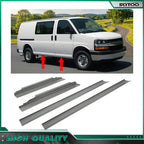 Set of 2 Rocker Panels for Chevy Express GMC Savana 1500 2500 3500 (1996–2014)