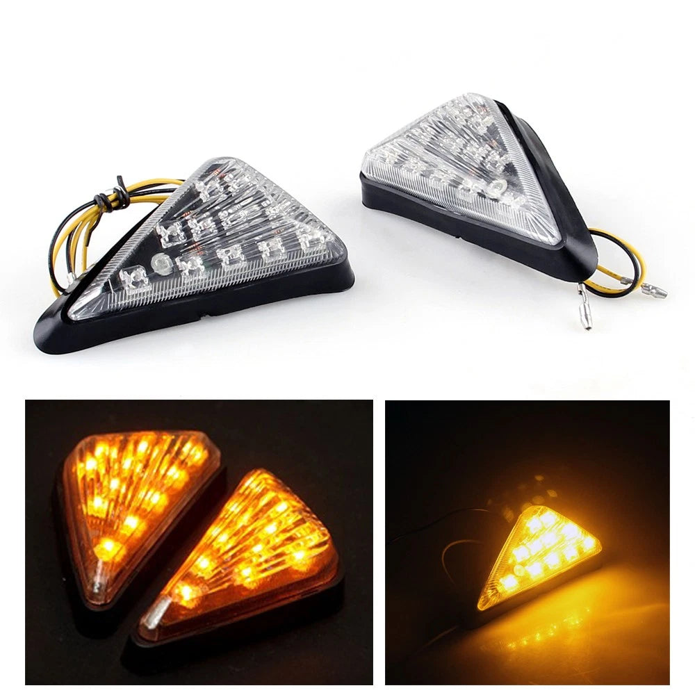 Clear Flush Mount Turn Signal for Honda CBR600 F4i 929/954/1000 RR YZF R6/R1