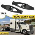 Set of 2 Hood Latch Bases for Kenworth Peterbilt