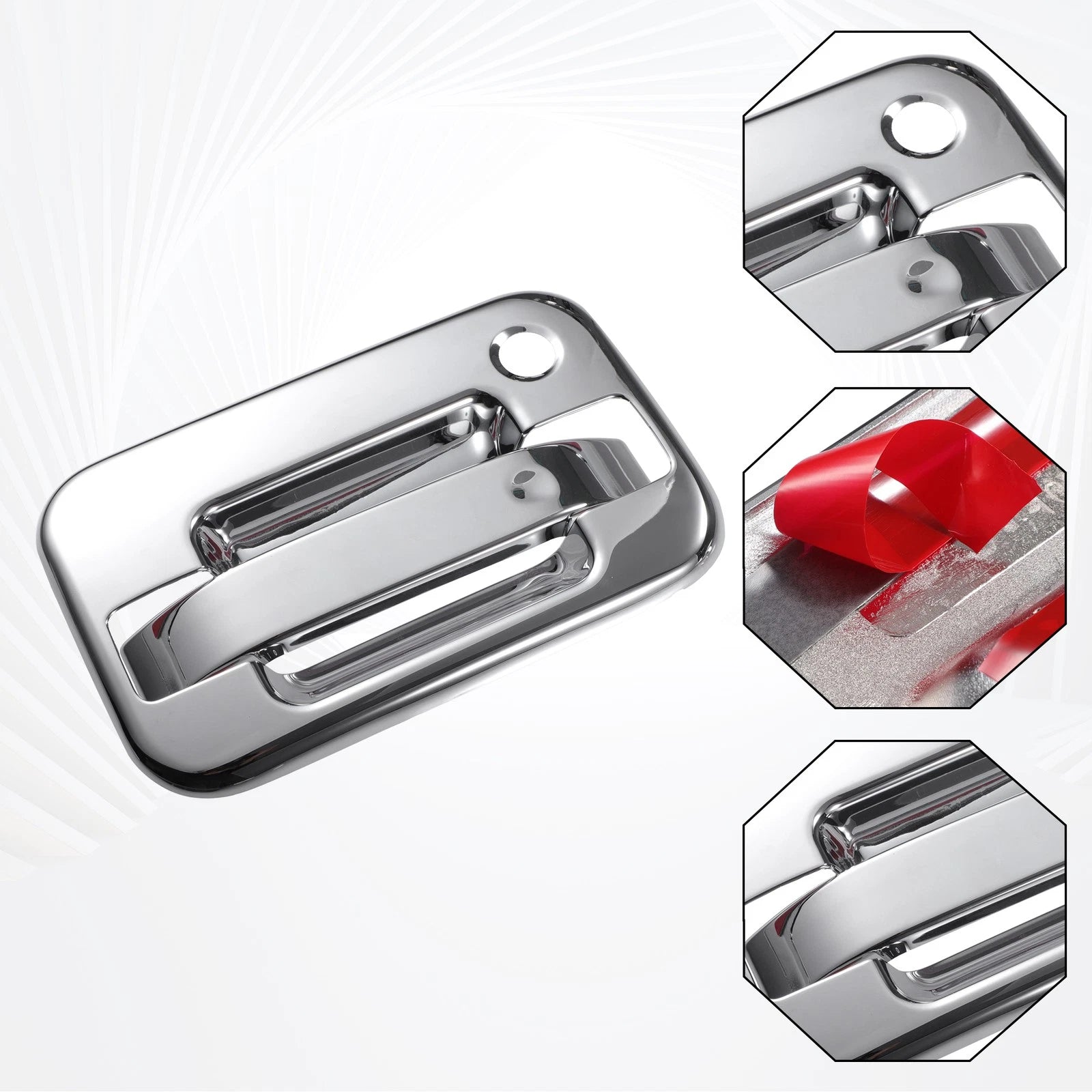 Set of 2 Exterior Door Handle Covers for Ford F-150 (2015–2023)