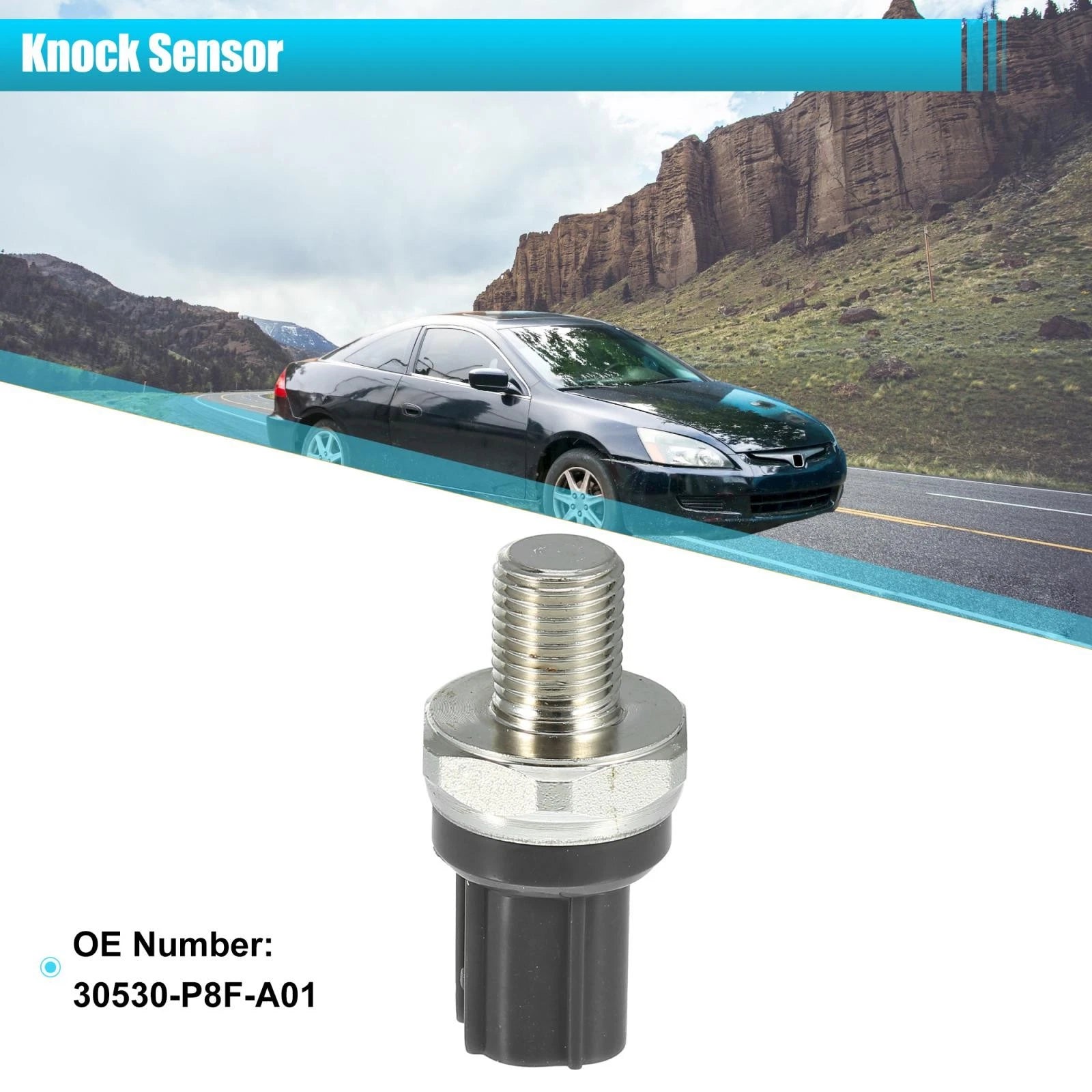 Ignition Knock Detonation Sensor 30530-P8F-A01 for Honda Odyssey Pilot 
