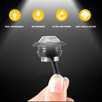 20X 3/4" Bullet Round Side LED Marker Lights for Trailer Truck RV Pickup