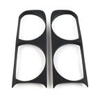 Matte Black Headlight Bezel Trim for Dodge Challenger (2008-2014)