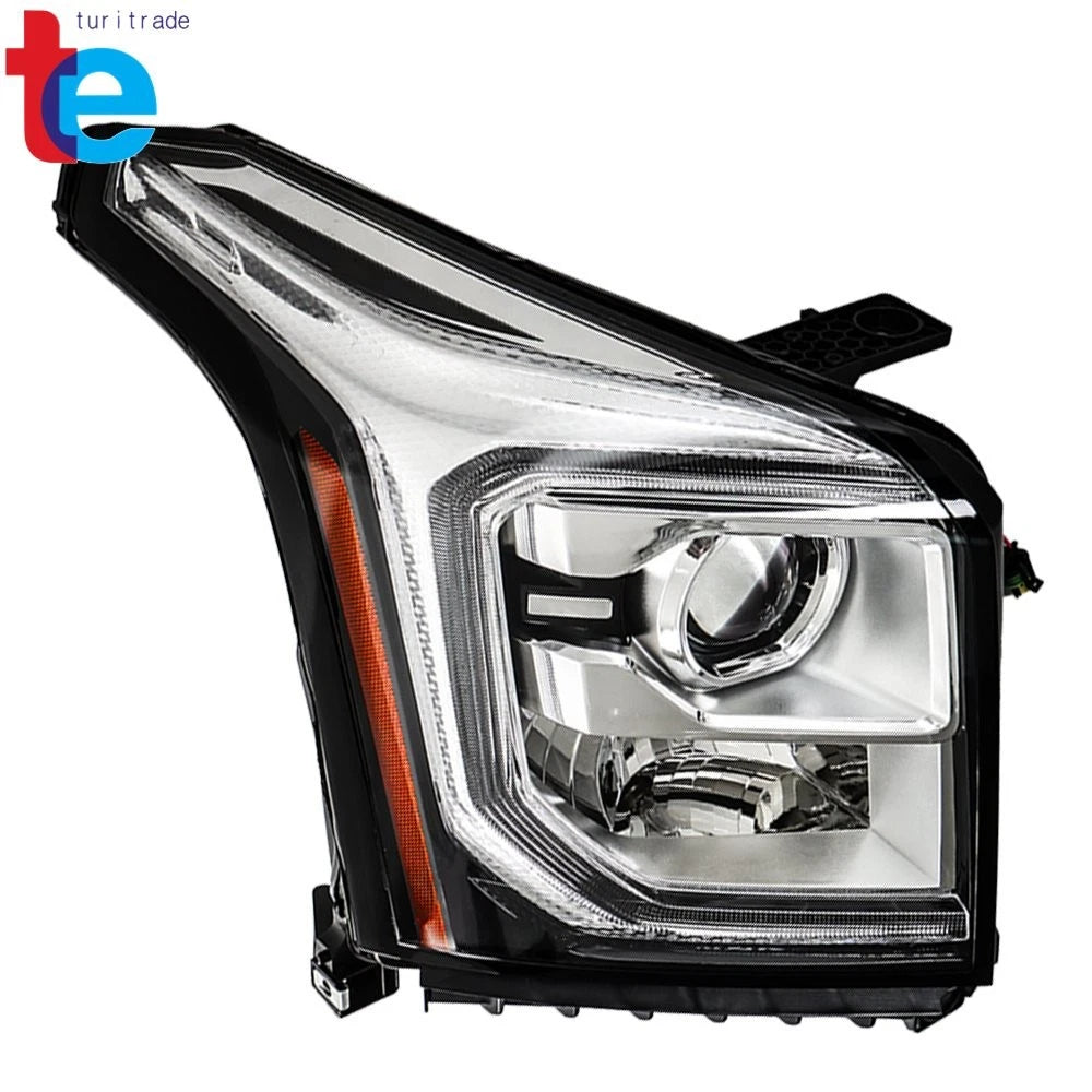 Passenger RH HID Headlight for GMC Yukon XL (2015–2020) 1PCS W/o Ballast+Bulb