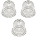 Set of 3 Primer Bulbs for Zama C1U C1Q/M Carburetors (Fits Echo)