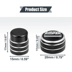 5X Air Vent Knob Trim Cover with GPS Navigation for Honda Civic (2022)