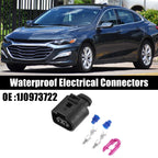 Set of 2 Horn Connectors with 2 Terminals Waterproof Plug for Audi A6 (2019–2020)