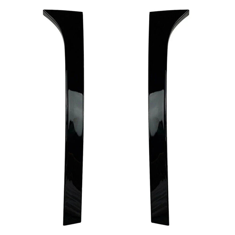 Rear Black Window Spoiler Trim Covers for Skoda Superb (2008-2015)