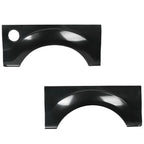 Pair of Black Steel Rear Wheel Arch Quarter Panels for Ford F150 (2009–2014)