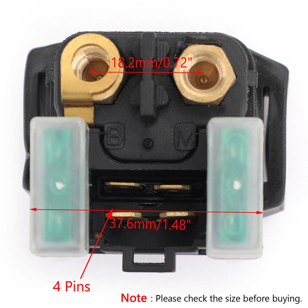 Starter Relay Solenoid for Yamaha Rhino Kodiak 450 Raptor 660 (2001–2005)