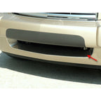 Polished Stainless Lower Front Bumper Grille Insert for 2006-2010 Chevy HHR