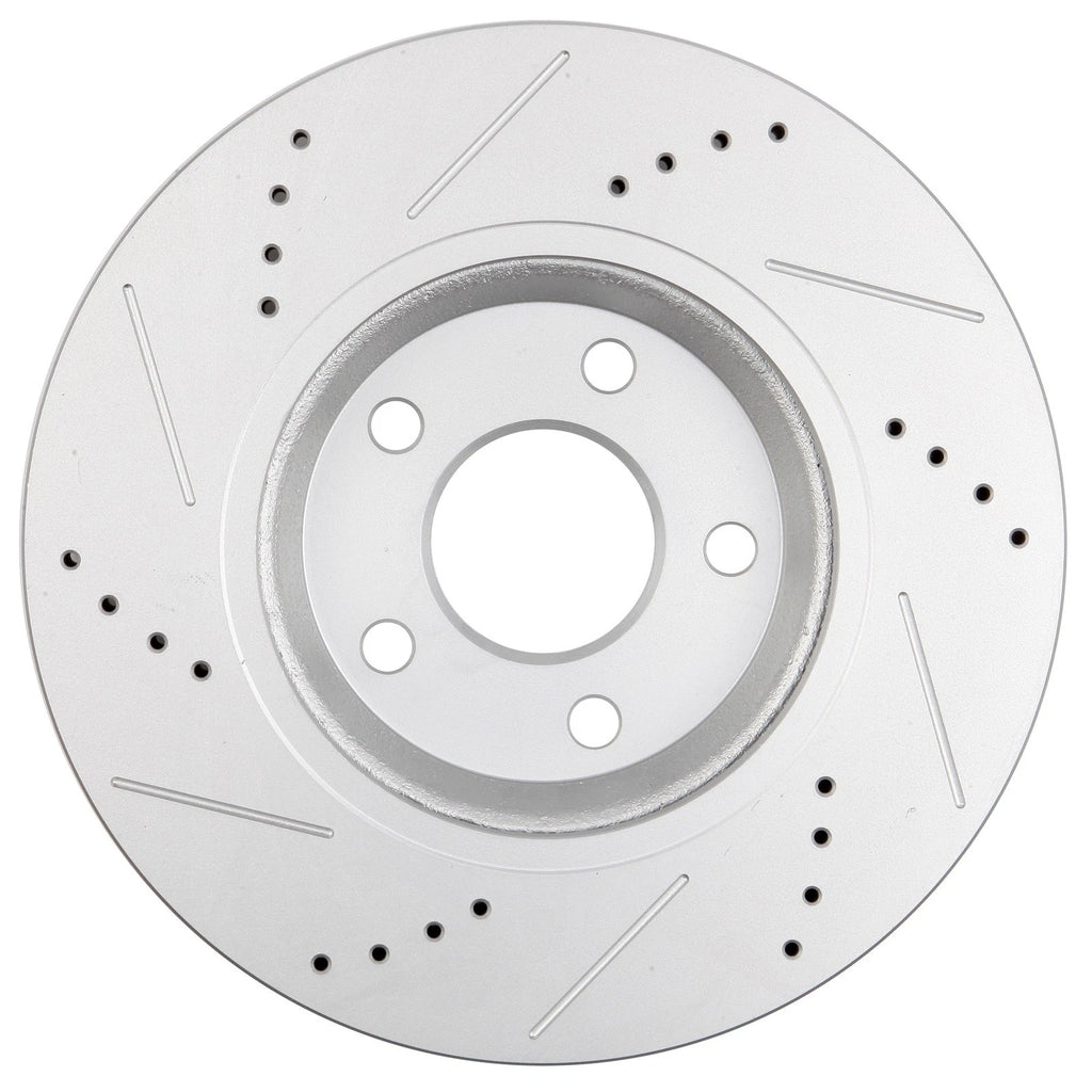 Drilled and Slotted Brake Rotors for Pontiac G6, G5, Saturn Aura, Chevrolet