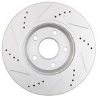Drilled and Slotted Brake Rotors for Pontiac G6, G5, Saturn Aura, Chevrolet