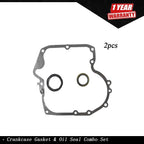 2 Pack Crankcase Gasket & Oil Seal for Make Model
