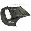 Soft Top for Ford Mustang Convertible (2005–2014) - Black Sailcloth, Glass Window