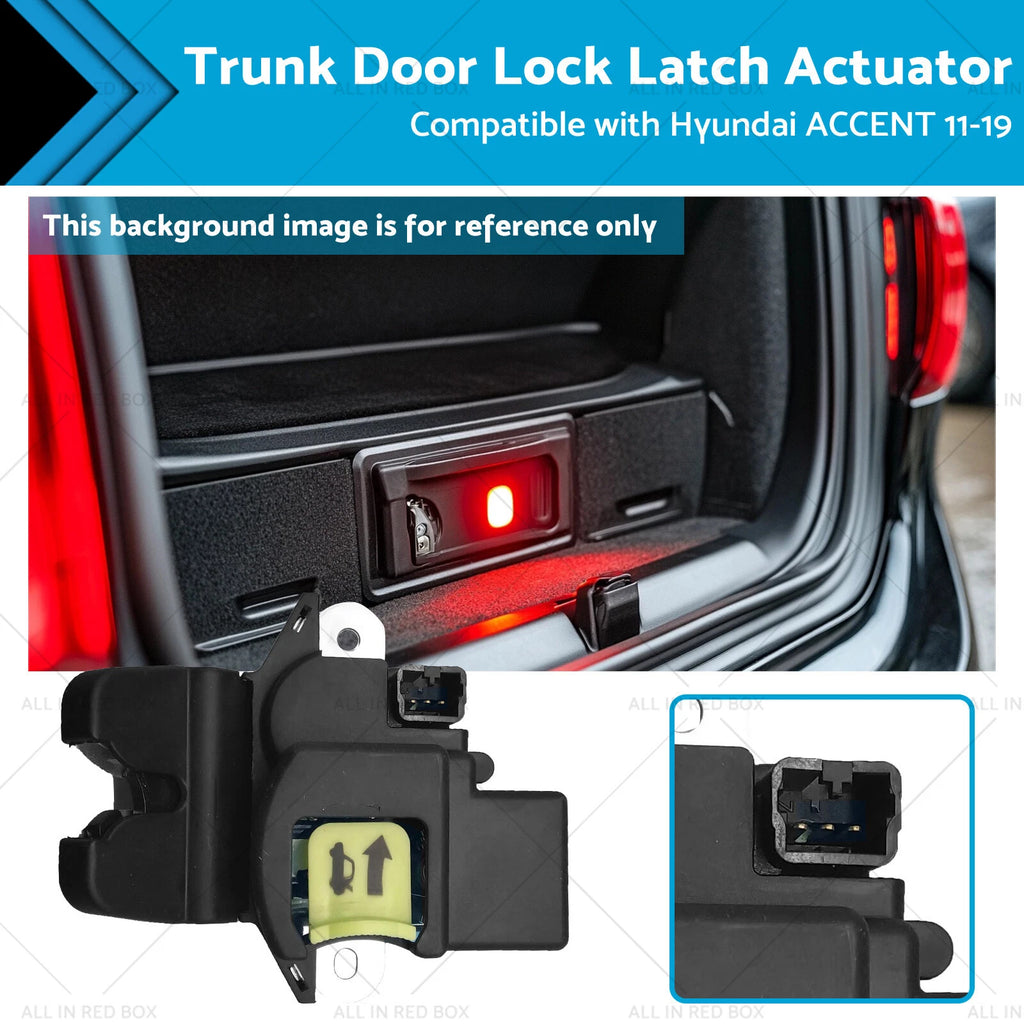 Trunk Door Lock Latch Actuator for Hyundai Accent (2011–2019) 81230-1R030