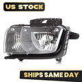 Halogen Headlight for Chevy Camaro LS/LT/SS (2010–2013) w/ Bulbs, Left Side