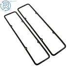 Set of 2 Rubber Valve Cover Gaskets for Chevy SBC (283–350)