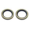 Set of 2 Oil Seals for Mercury Marine (18-2026, 26-16977, 26-20465, 26-79884, 802276)