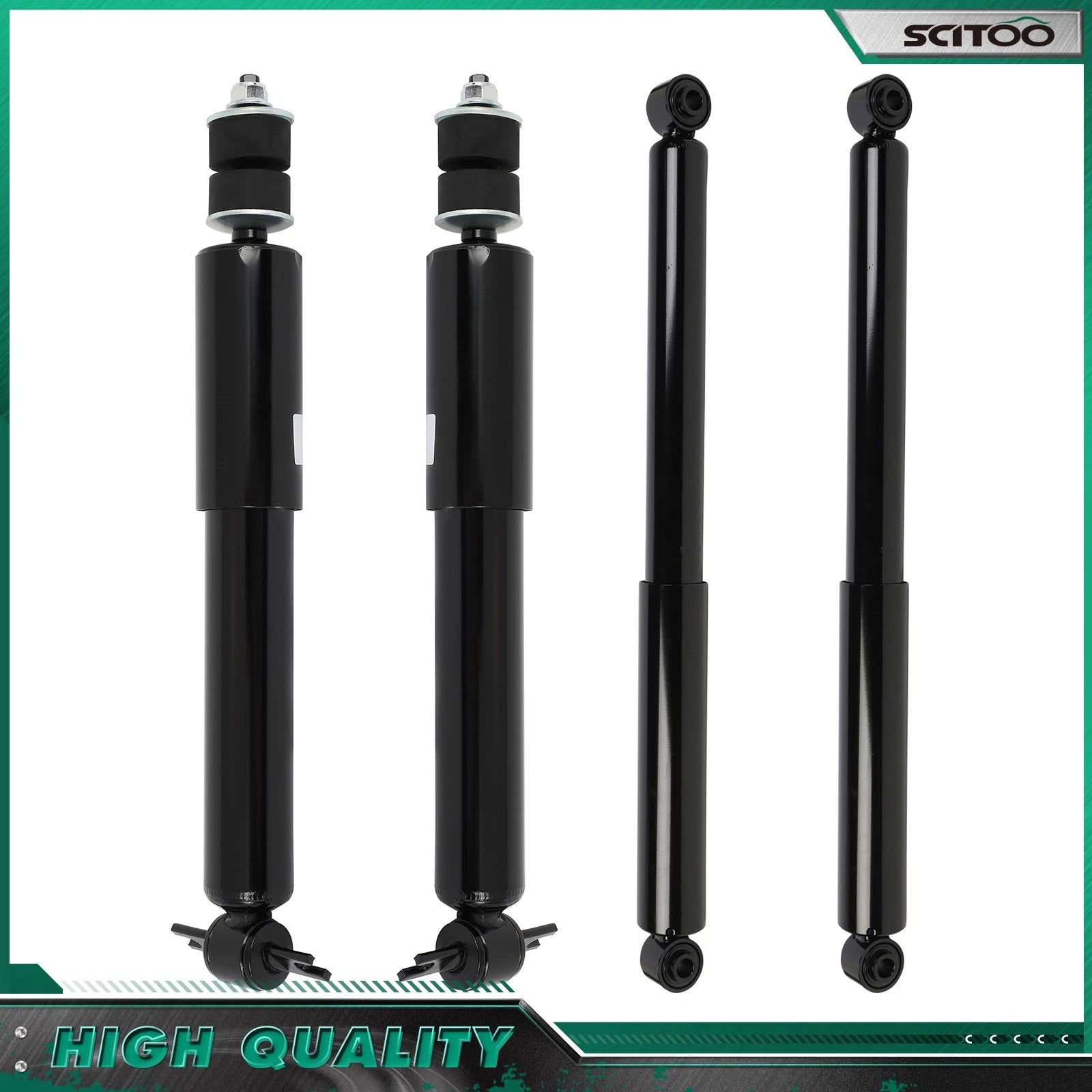 Shock Absorbers Assembly for Dodge Ram 1500 (2002–2008) Front & Rear 2WD