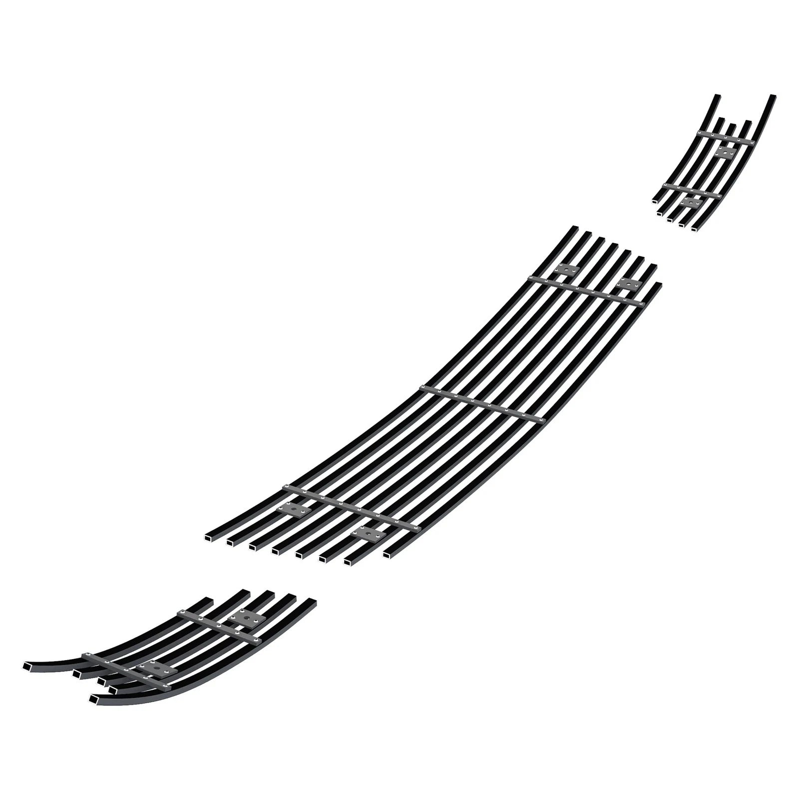 Stainless Black Billet Grille Insert for Chevy Impala (2006-2013)