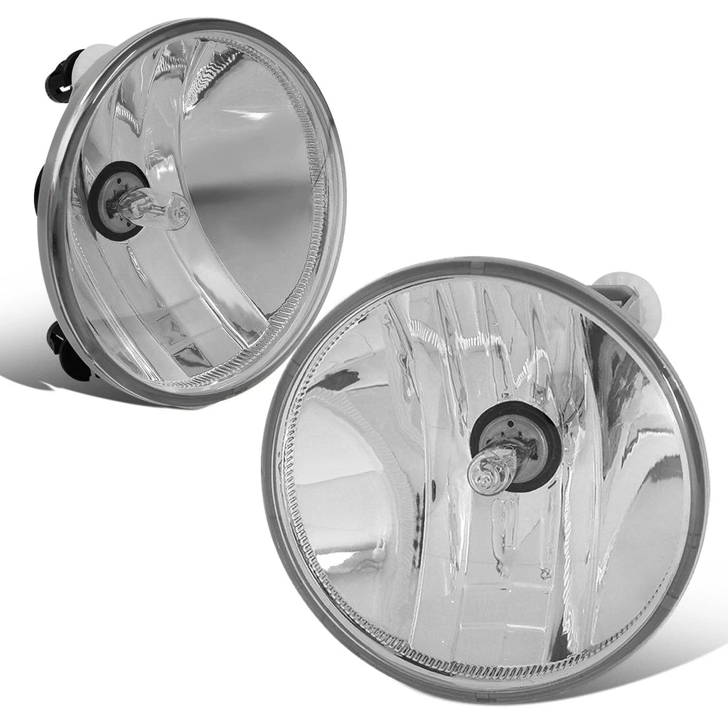 Clear Lens Fog Lights for Yukon Suburban Silverado Sierra (2007–2019)