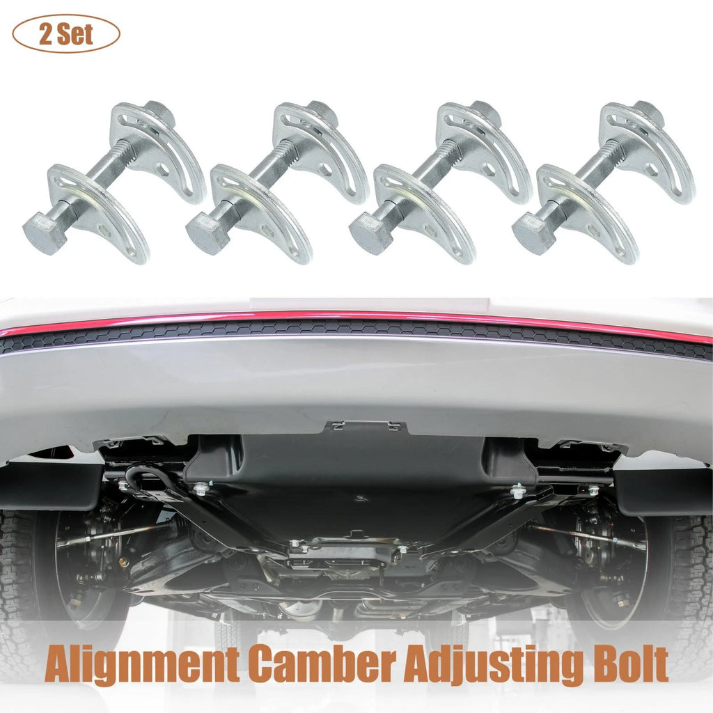 2X Front Control Arm Alignment Camber Bolt Kit for Chevy Silverado (2007–2023)