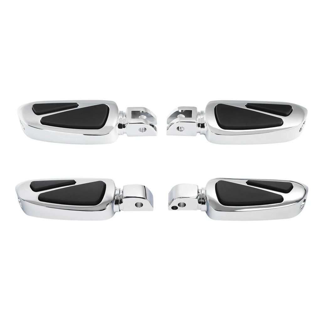 Chrome Footpegs for Harley Low Rider (2018–2025)