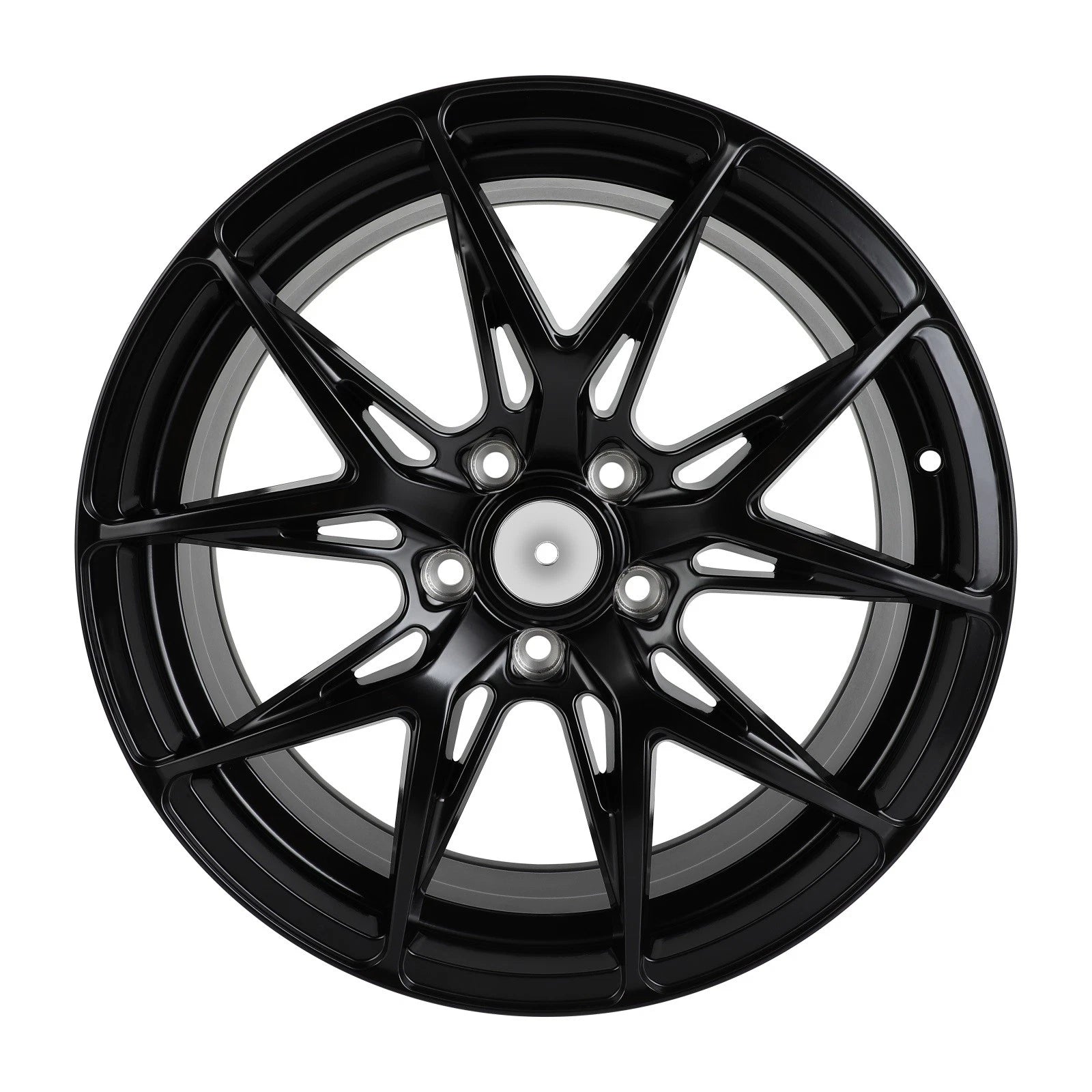 Set of 4 18x8 Alloy Wheels for 5x114.3 PCD 40mm Offset Matt Black