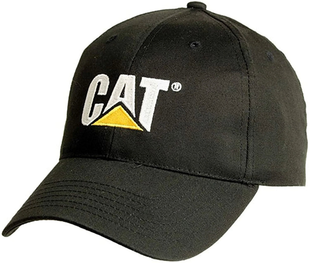 Caterpillar Solid Black Trucker Hat for Trucks (Diesel Equipment)
