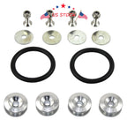Quick Release Bumper Fastener Kit for Universal Cars (Aluminum)