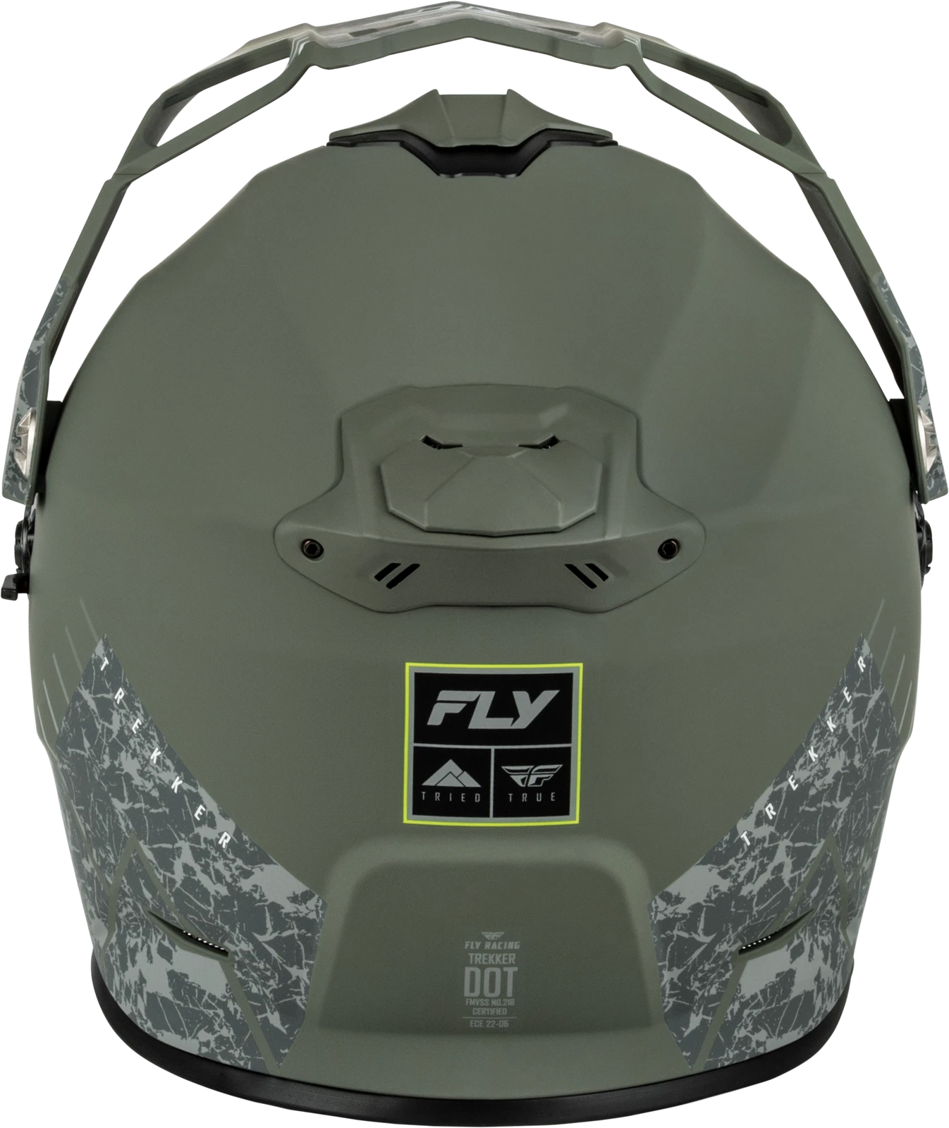 Fly Racing Trekker Full-Face Helmet for Adults Medium (Sage/Grey)