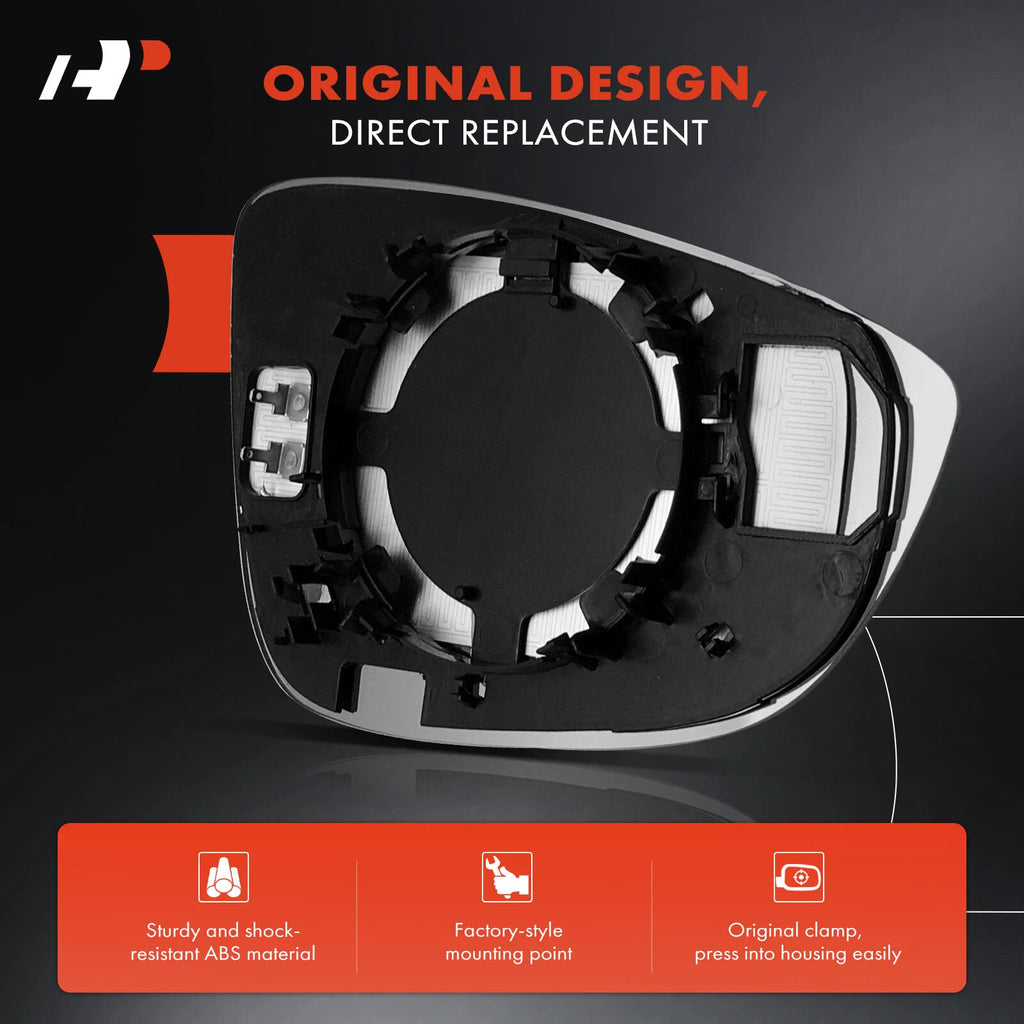 Driver Manual Mirror Glass for Chevrolet Aveo (2007-2011)