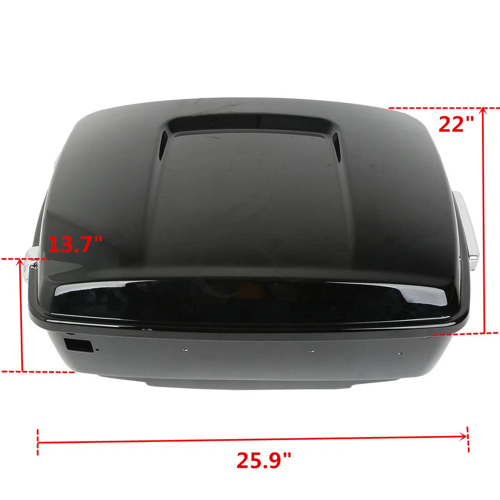 Trunk Backrest Mount Rack Plate for Harley Touring Glide (2014–2026)