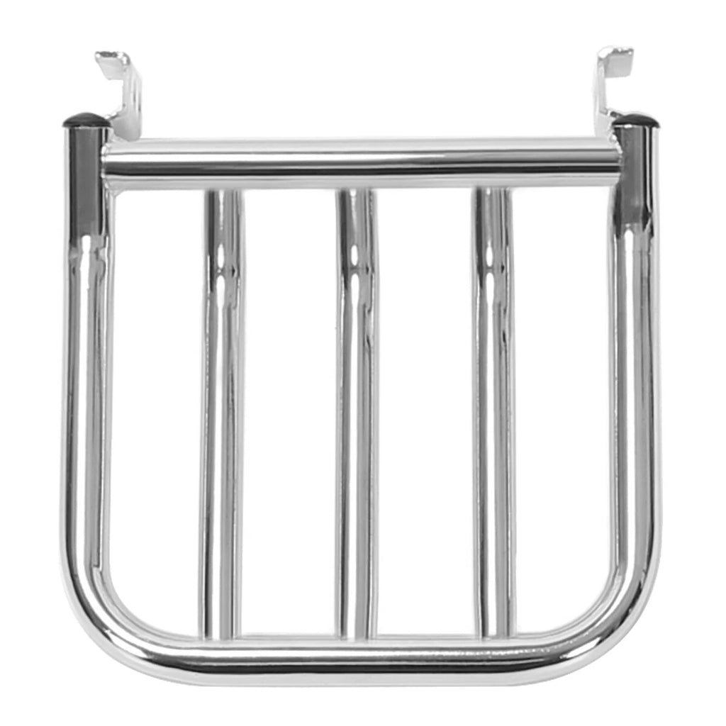 Chrome Rear Luggage Rack for Harley Fatboy Heritage Softail Dyna (1984–Present)