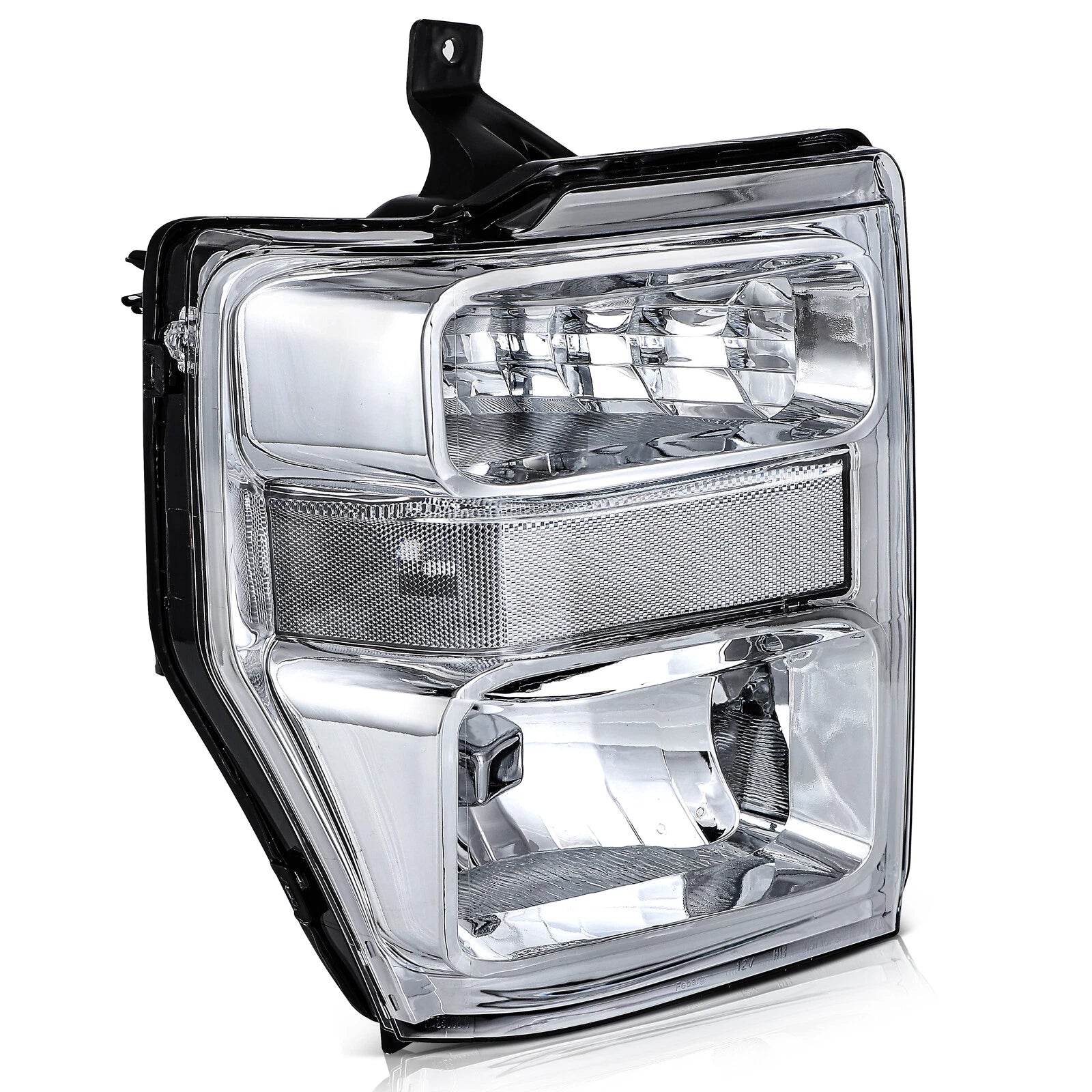 Set of 2 Headlight Assemblies for Ford F-250 F-350 F-450 F-550 (2008–2010)