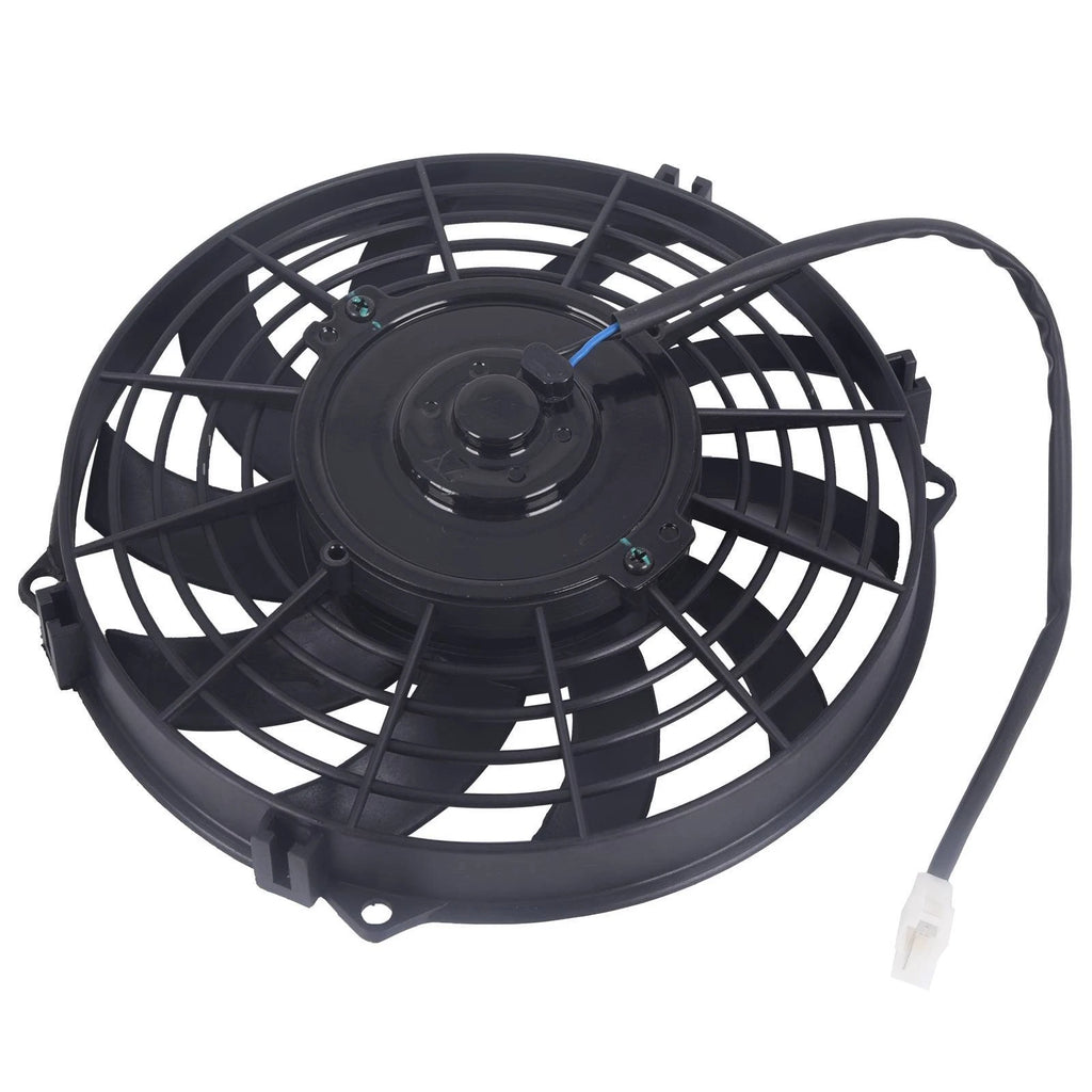 9'' Electric Curved Radiator Cooling Fan Mount Kit Universal