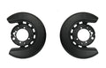 Rear Brake Rotor Backing Shield Plates Black Left and Right for Corvette (1965–1982)