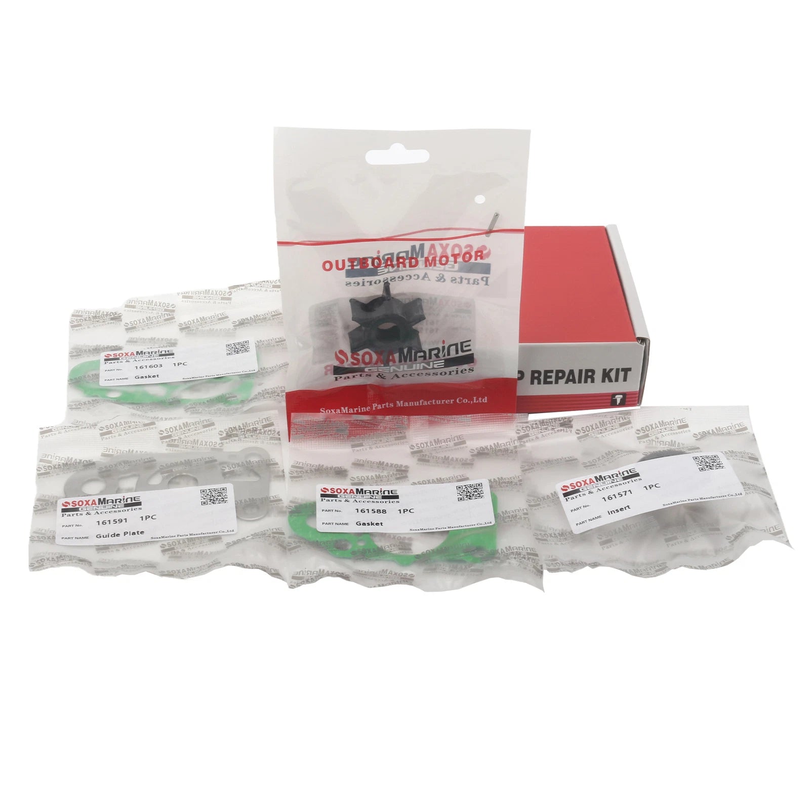 Water Pump Repair Service Kit for Mercury Mariner Outboard (8M0080264)