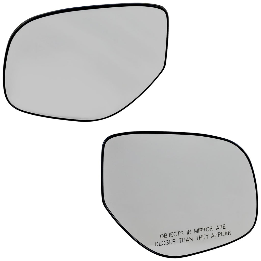 Set of 2 Heated Mirror Glasses for RVR