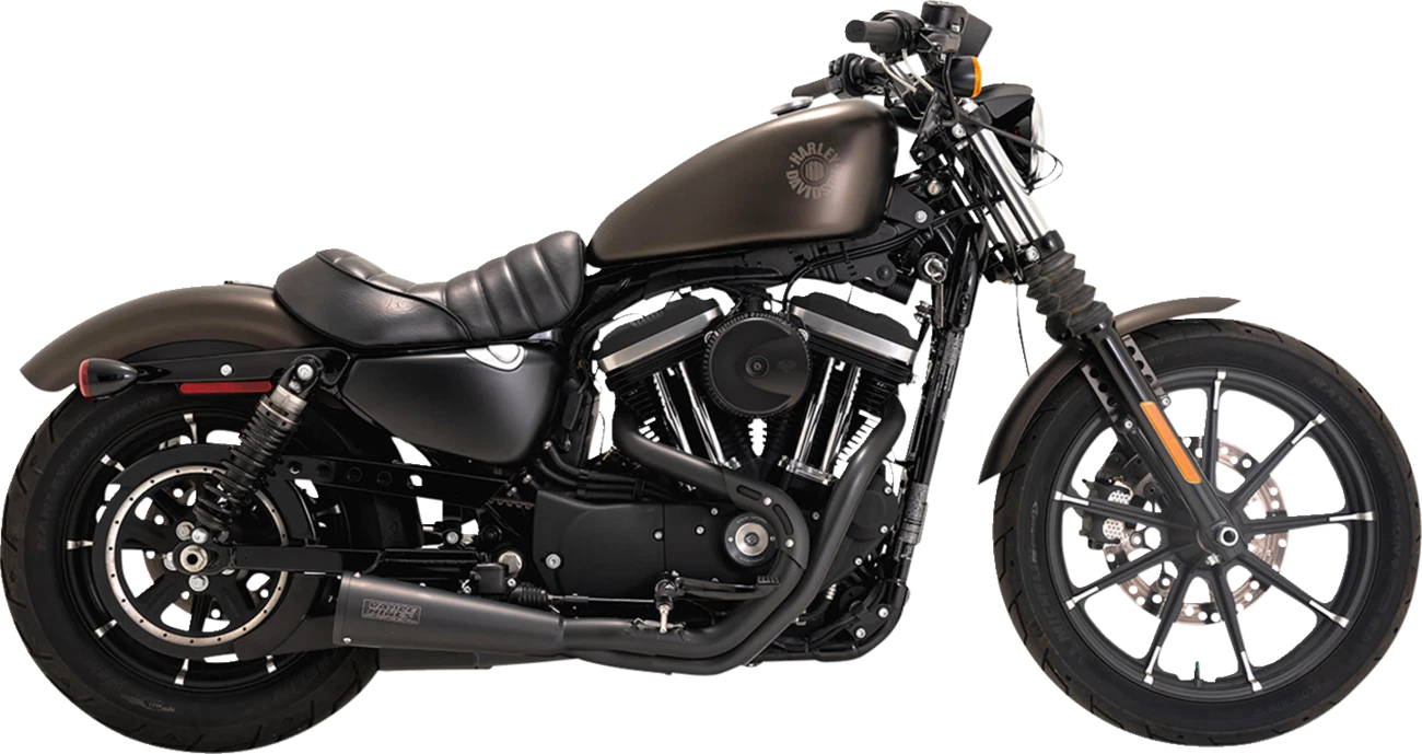 2X Vance & Hines 2-into-1 Upsweep Exhaust System for PCX