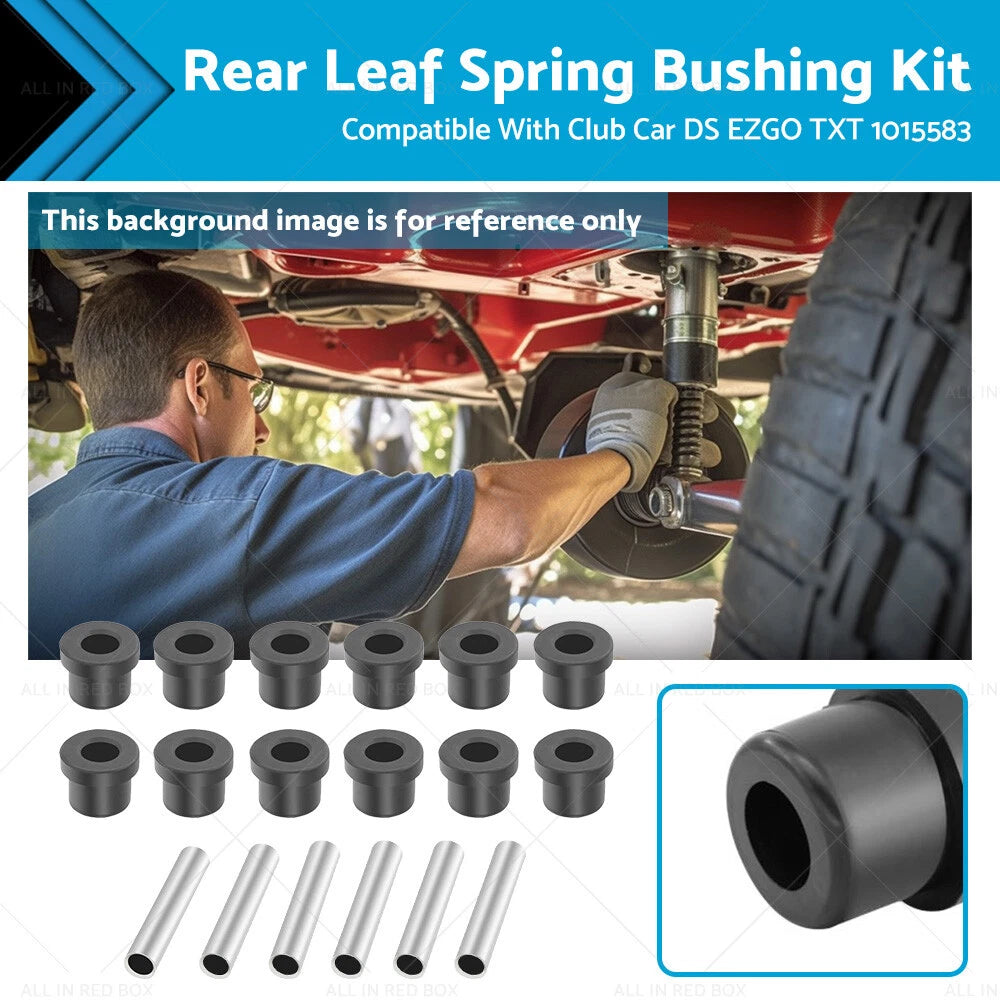 Rear Leaf Spring Bushing Kit for Club Car DS EZGO TXT (1015583)