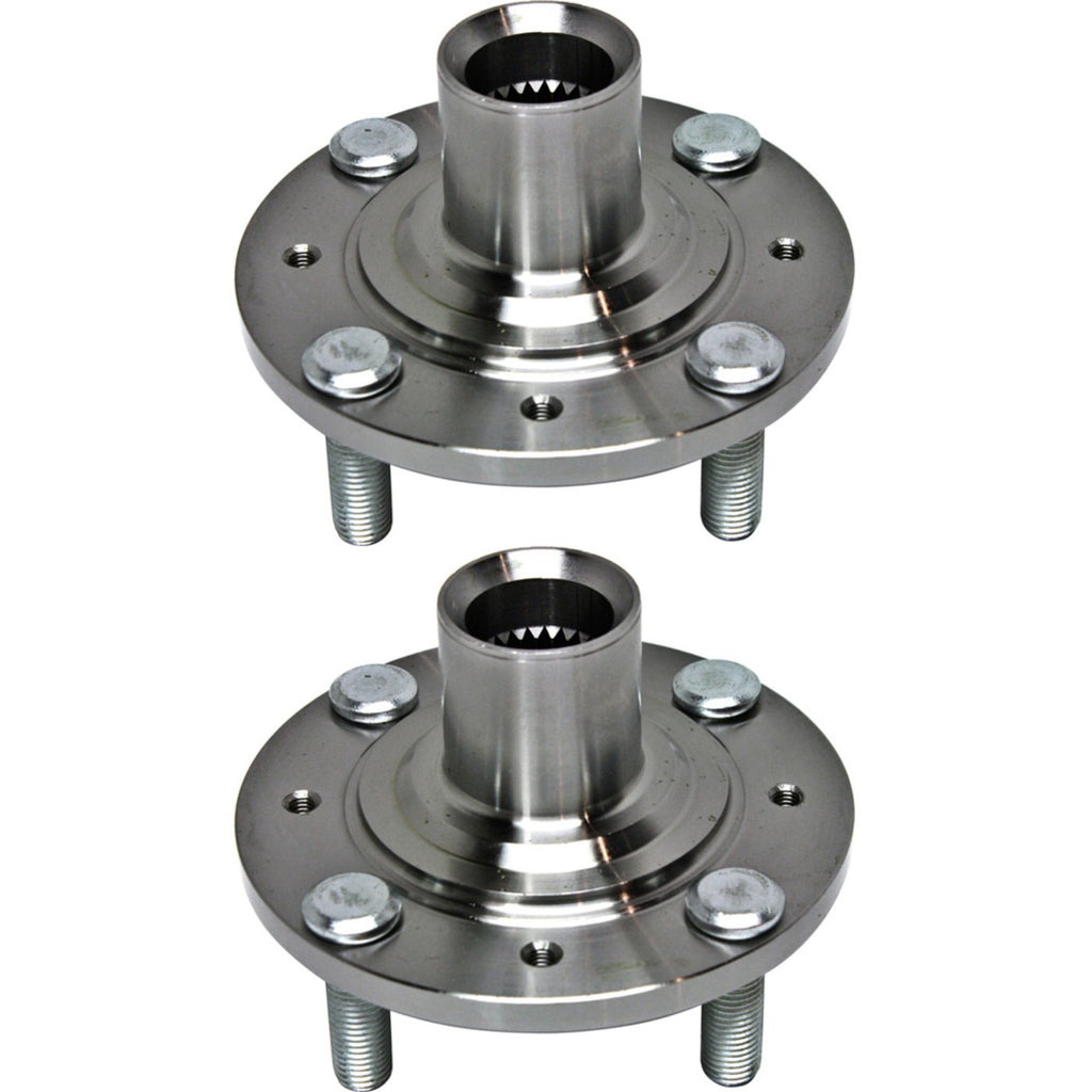 Set of 2 Wheel Hubs for Honda Civic (1992–2000) Front 4 Lug