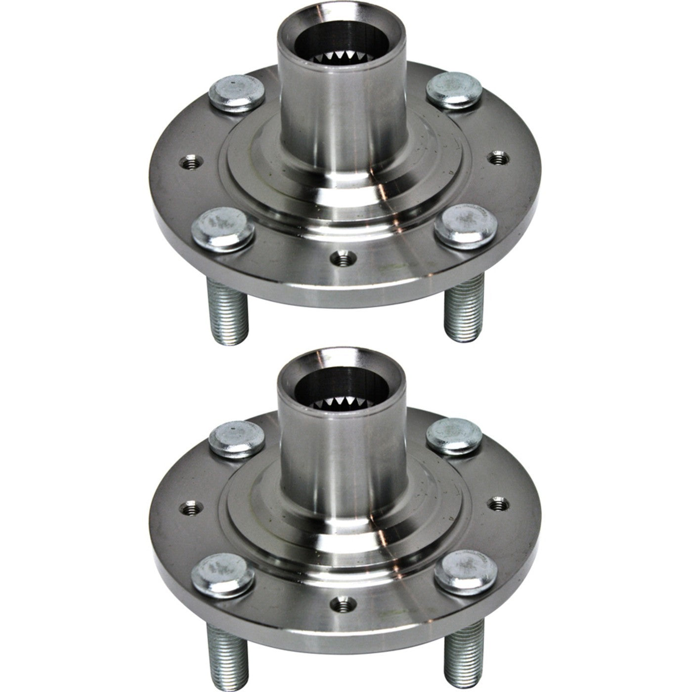 Set of 2 Wheel Hubs for Honda Civic (1992–2000) Front 4 Lug