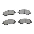Set of 8 Ceramic Brake Pads for Mitsubishi Outlander (2007–2013)
