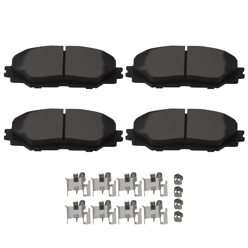 Front Ceramic Brake Pads Kit for Scion xB/xD (2008–2015) & Lexus HS250h (2010–2012)