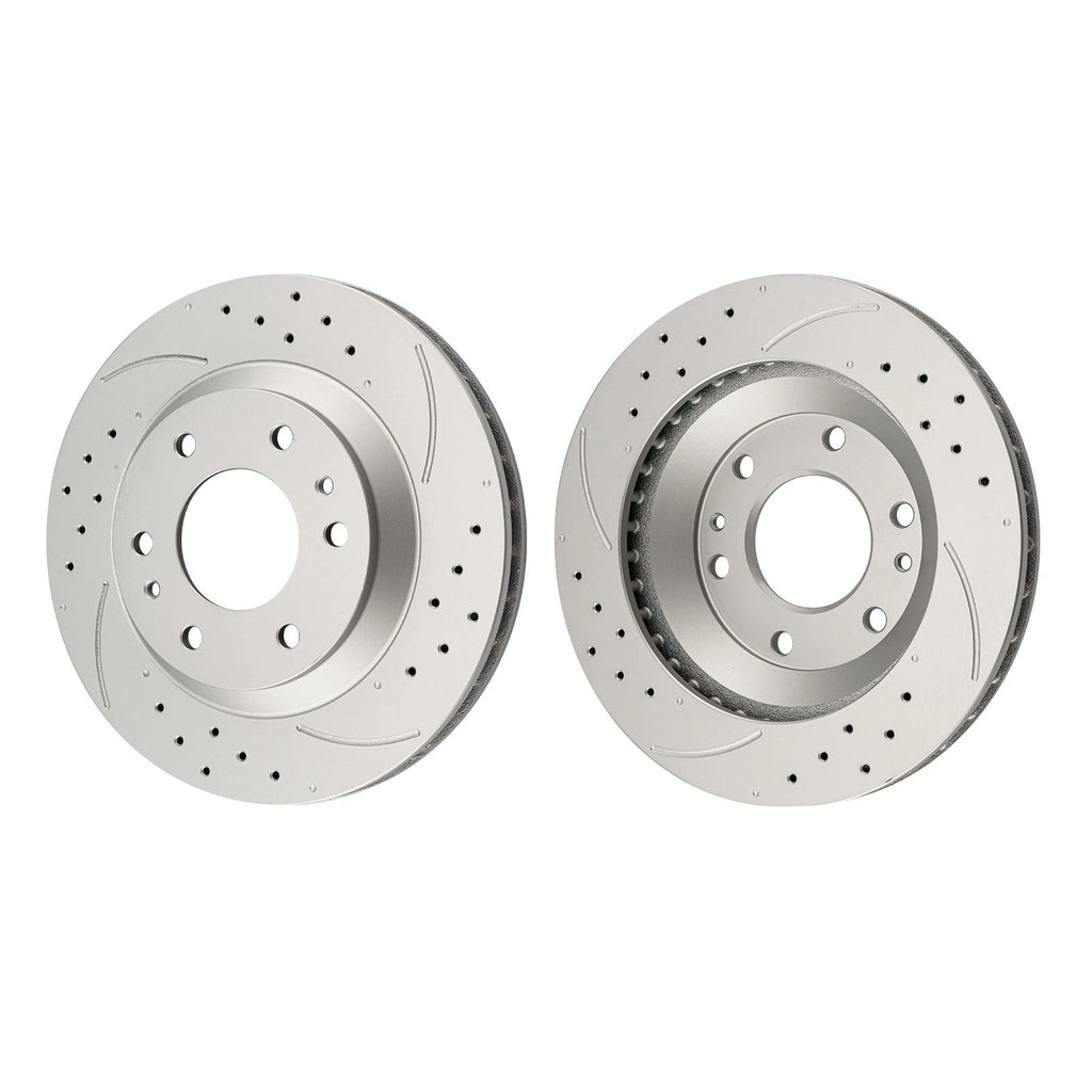 Drilled & Slotted Brake Kit for Chevrolet Trailblazer (2002–2005)
