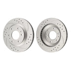 Drilled & Slotted Brake Kit for Chevrolet Trailblazer (2002–2005)