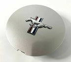 Wheel Center Hub Caps Set for 1991–1993 Ford Mustang 4pcs Tri-Bar Pony Logo