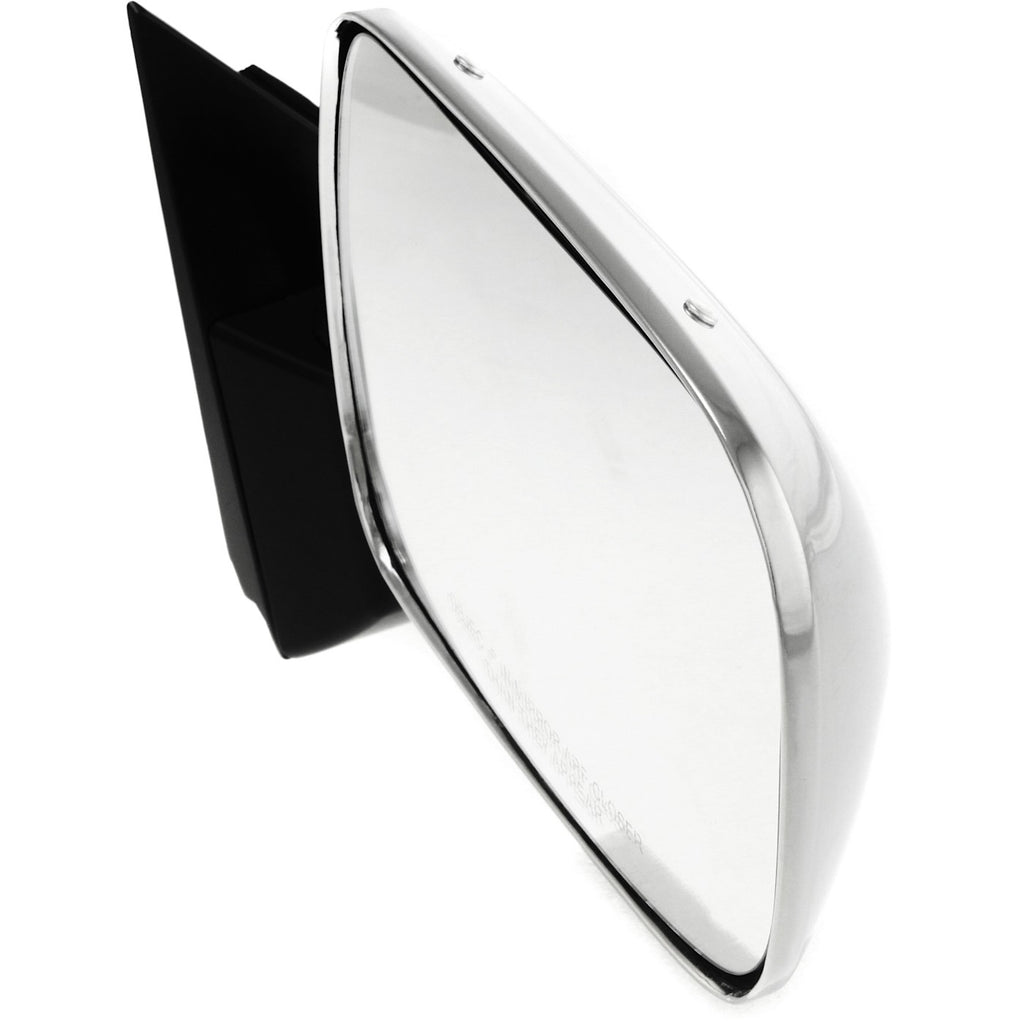 Set of 2 Chrome Manual Side Mirrors for GMC Yukon (1992–2000)
